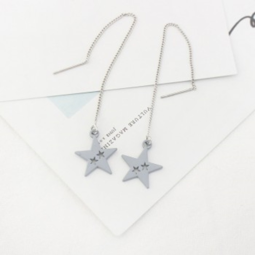 Star Dangle Earrings